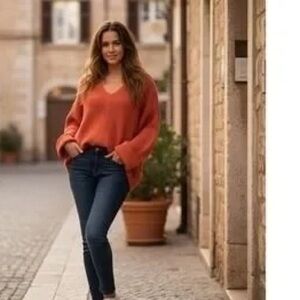 Classic Dark Blue Skinny Jeans for Women